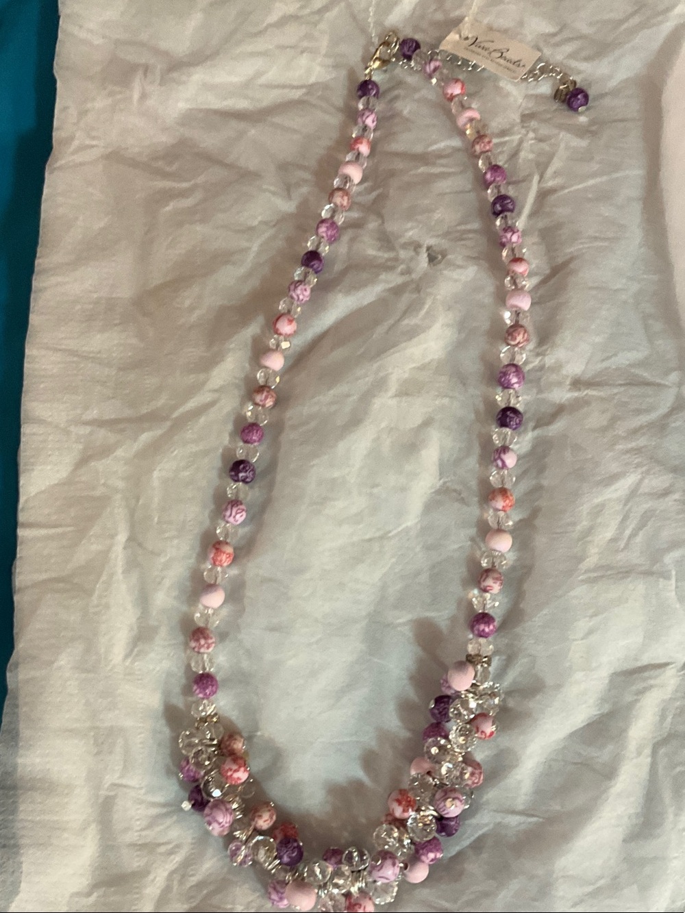 VIVA BEADS Elegant Pink & Purple Beaded Women's Necklace
Hand made clay beads….